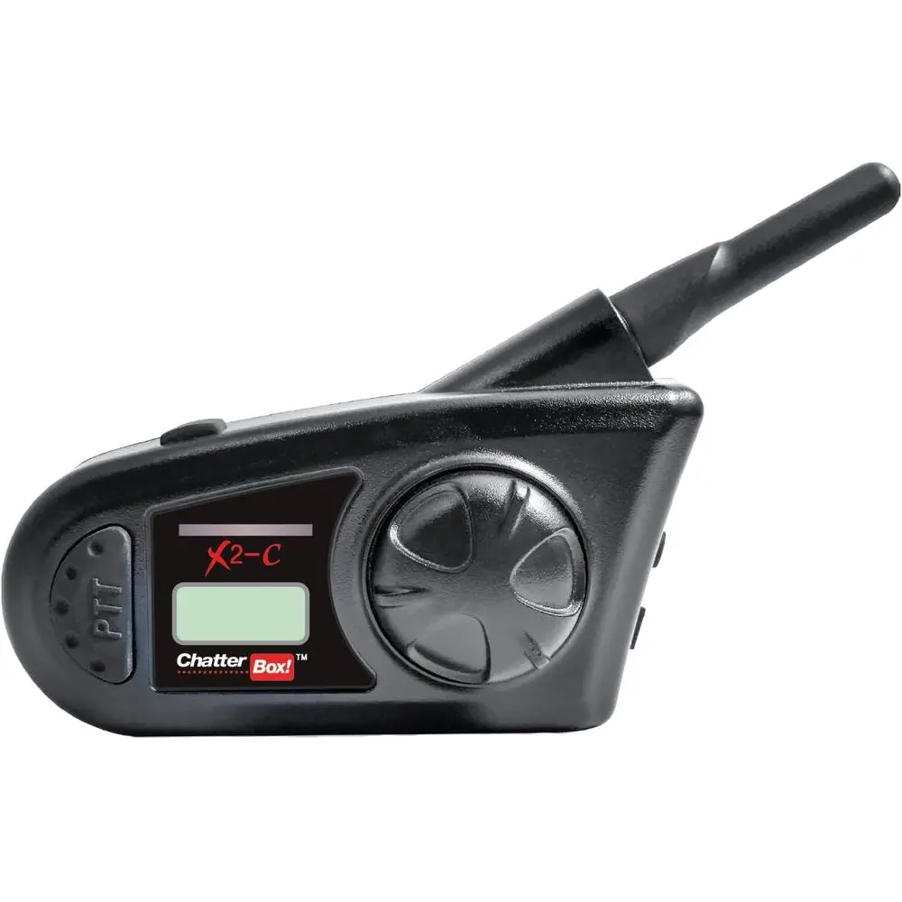 

X2-C Long Range (2-5mi) Helmet Commtor | Rider Intercom | M Radio | Bluetooth to Pe or Calls, Music, & GPS | Motorcycle, mobile,