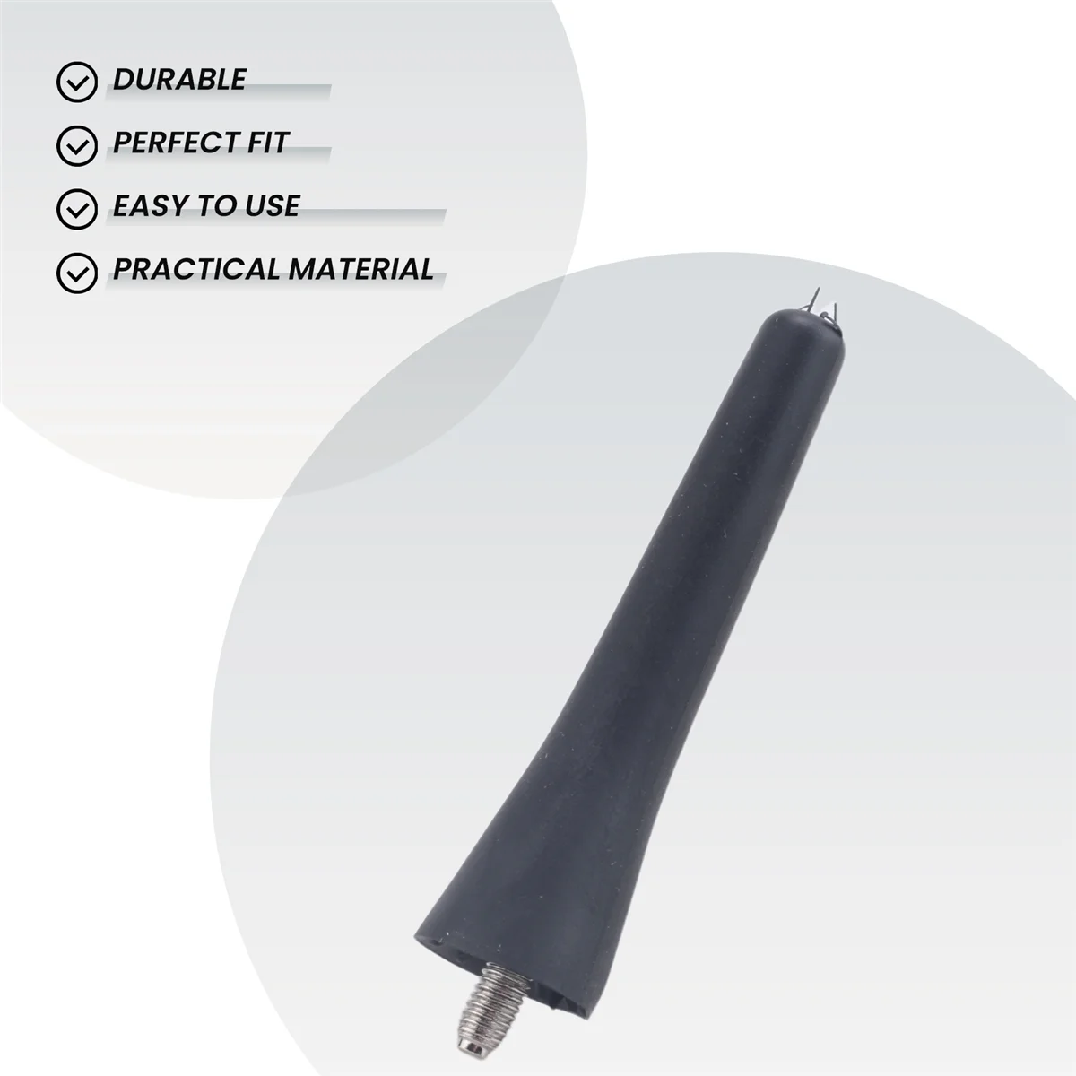 Super Sale 6561N3 Roof Short Aerial Antenna Mast for Peugeot 206 207 307 408 Citroen C2 C3 C4 C5