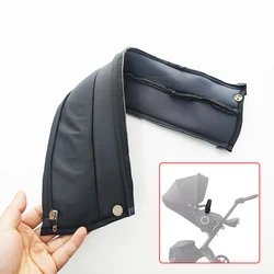 Stroller Armrest Cover para Stokke, Xplory V3, V4, V5, Trialz, Crusi, Scoot Dsland, Bumper Bar, Invólucro de pano, Pushchair Substituir Parte