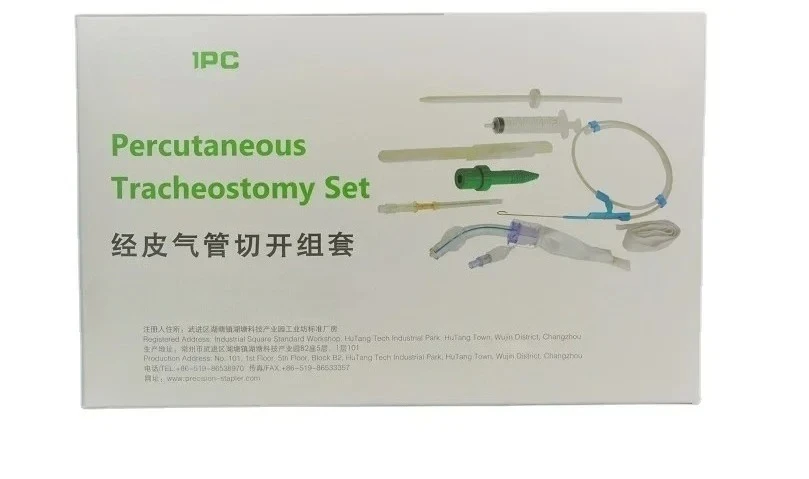Surgical Instruments Medical Equipments Medical Tools Disposable Percutaneous Tracheostomy Set