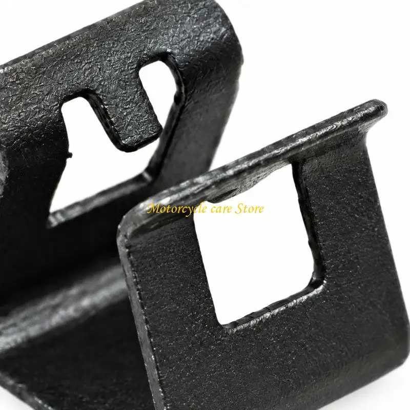 U75F 10in 12in Formed Electric Trailer Brake Magnet Clip, BP19-001 Stainless Steel Retaining Part with Sidewalls for Repair