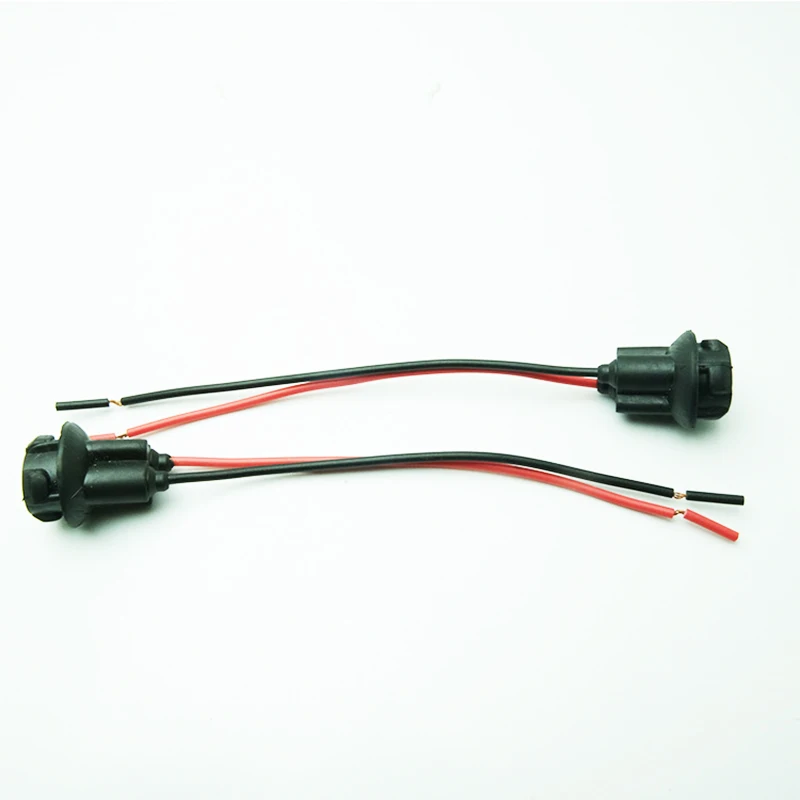 1-10Pcs T10 W5W 168 194 Car Lamp Base Socket Marker Instrument Light Connector Wiring Harness Bulb Holder Adapter Extension Line