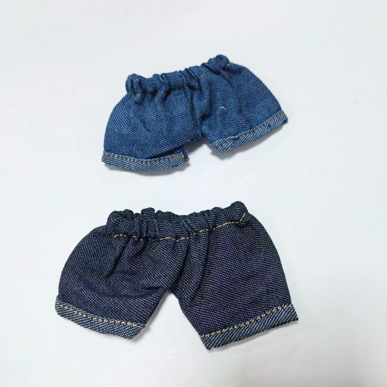 Labubu Clothes 1st-3rd Gen Labubu 17CM Labubu Floral Corduroy Shirt Jeans Fashion Clothes Labubu Plush Doll Outfits Versatile