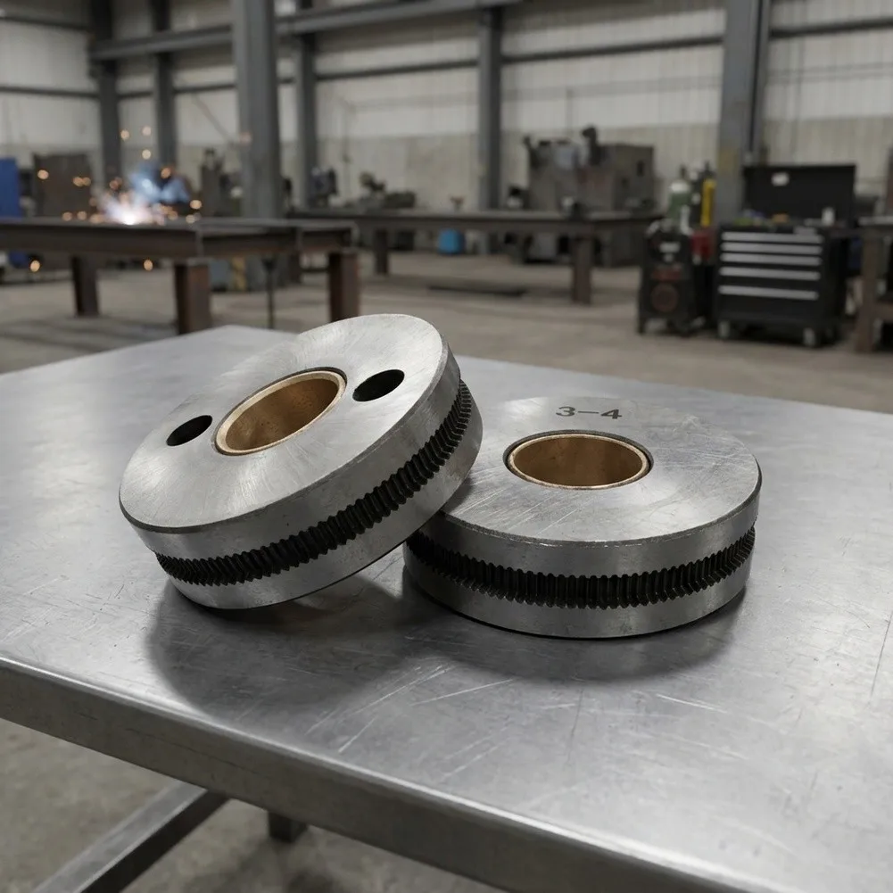 2PCS 3-4 Welding Wire Feeding Roller 40x12mm For Submerged Welding Machine Metal Wire Guide Wheel Industrial Accessories