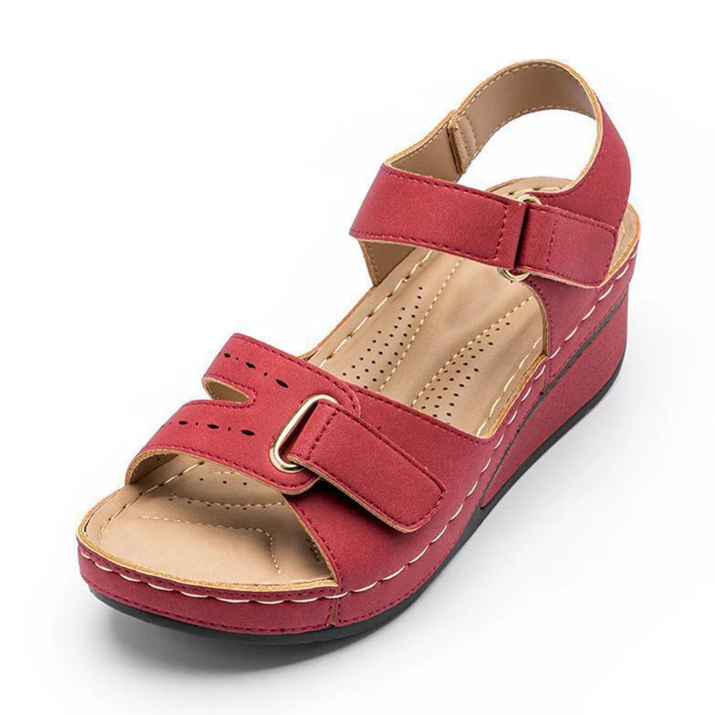 Fashion Shoes Women Sandals Summer Wedge Walking Shoes Elegant Women's Sandals Soft Casual Women Sandal Female Footwear