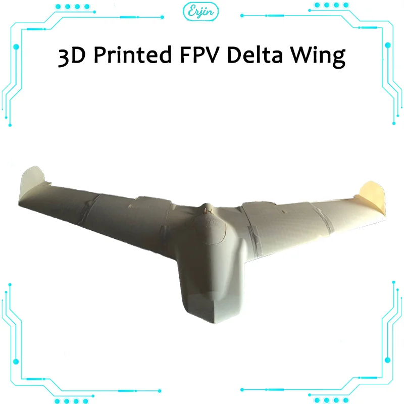 Fpv Triangular Wing Wingspan 80cm Fixed Wing Aerial Drone 3d Printing Of Drone Model