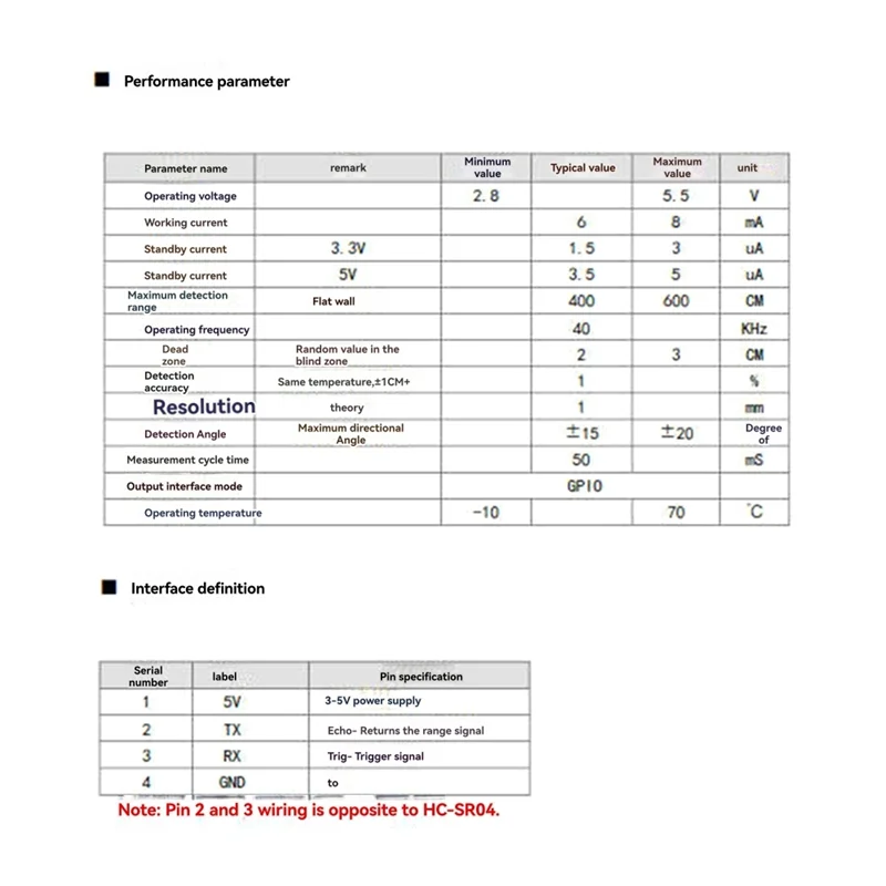 -ABGY 2 قطعة RCWL-1670 جهاز إرسال واستقبال مقاوم للماء سبليت بالموجات فوق الصوتية تتراوح وحدة 2 سنتيمتر-400 سنتيمتر المسافة لقياس مستوى المياه