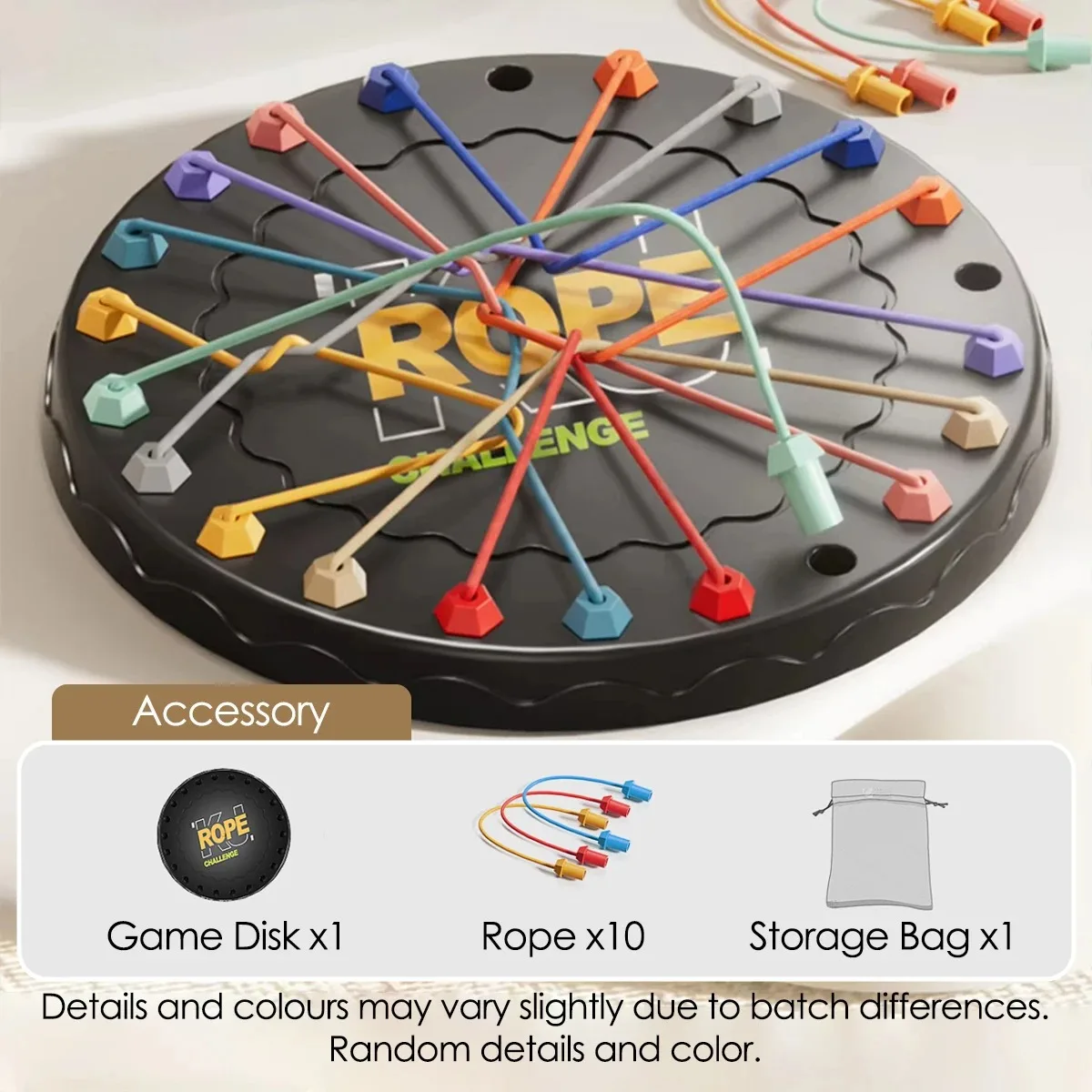 /Children's Rope Breaking Battle Table Game Toy Parent Child Fun Interactive Rope Breaking Knot Toy Table Game Puzzle Toy