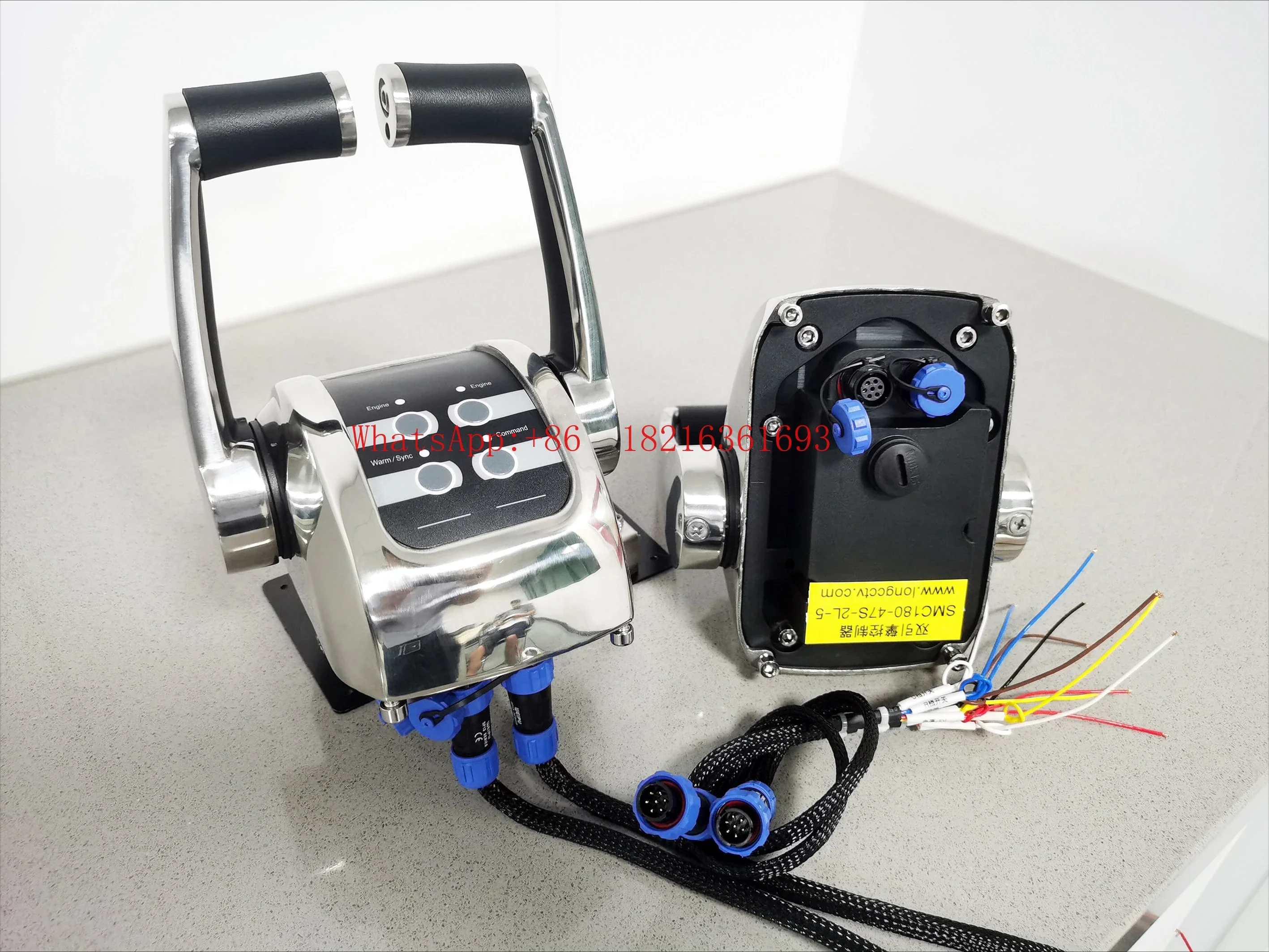 2026NEW 180 Dual Engine Push Rod Yacht Ship Control Rod Yacht Single Engine Control Rod