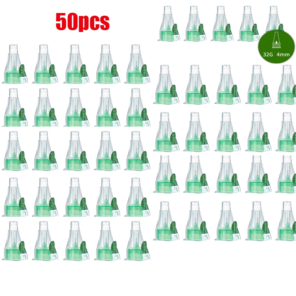 10/30/50/100 Stuks Insuline Cartridges voor Lilly Insuline Injectie Pen Individuele Verpakking Medische Insuline pen Tip 4mm 6mm 8mm
