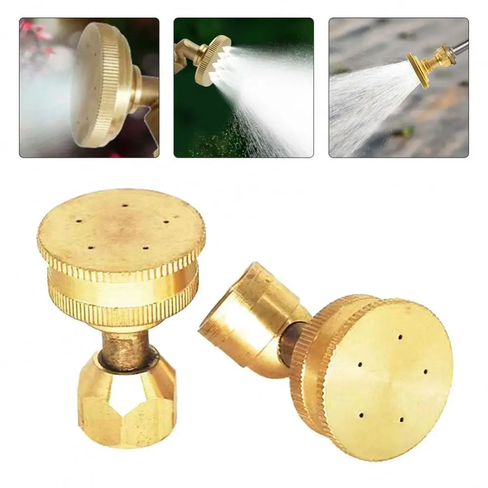 1Pcs Durable M14 Garden Sprinkler Head Hose Fitting Agricultural Irrigation Sprayer Nozzle Atomizing Spray Adjustable 5 Hole