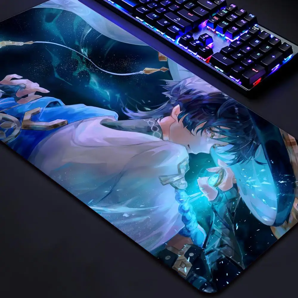 

Genshin Impact Mousepad Scaramouche Tighnari Cyno Mouse Pad Genshin Keyboard Padding Computer Pad PC Gaming Accessories Desk Mat