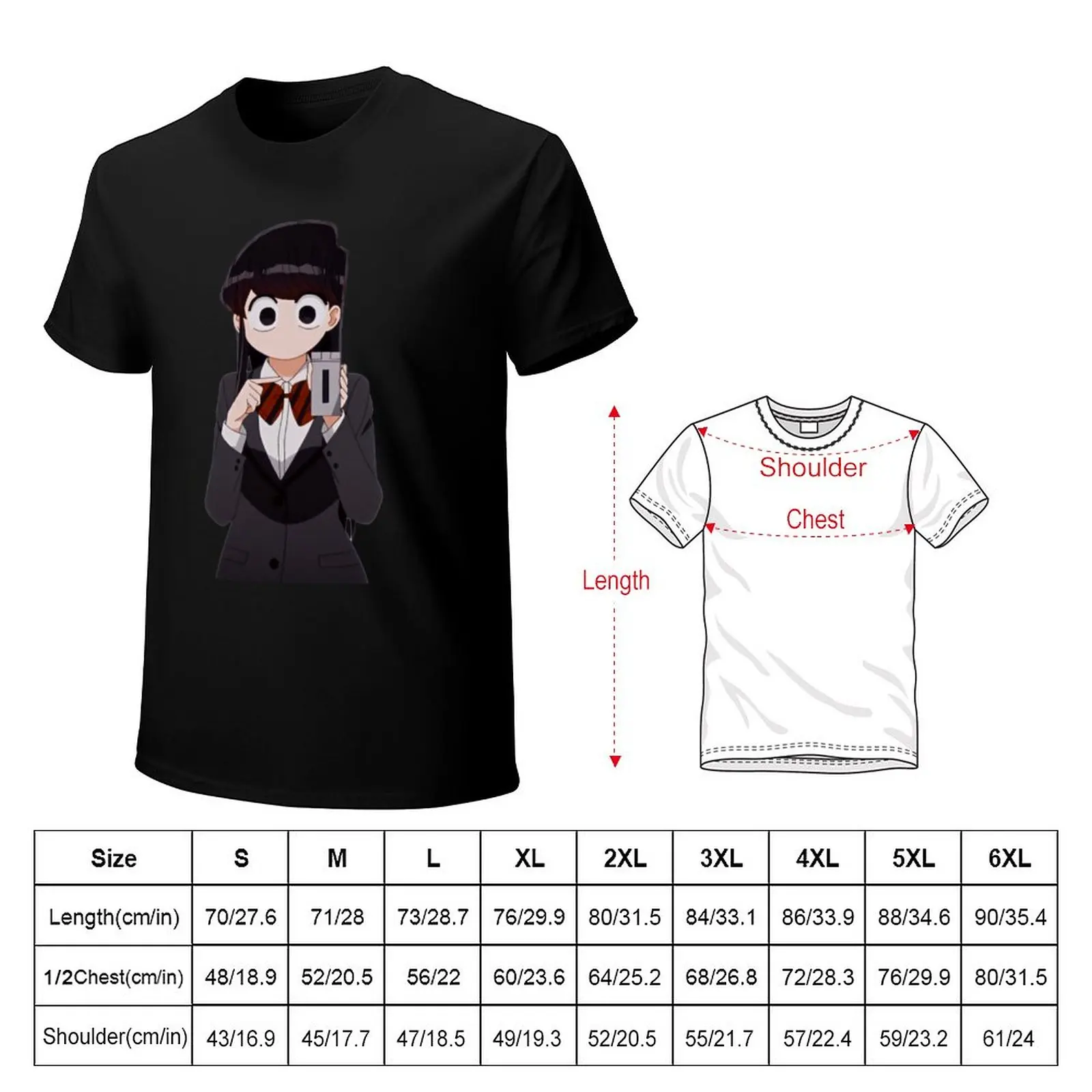 Komi san can't communicate T-Shirt custom t shirts design your own designer t shirt men