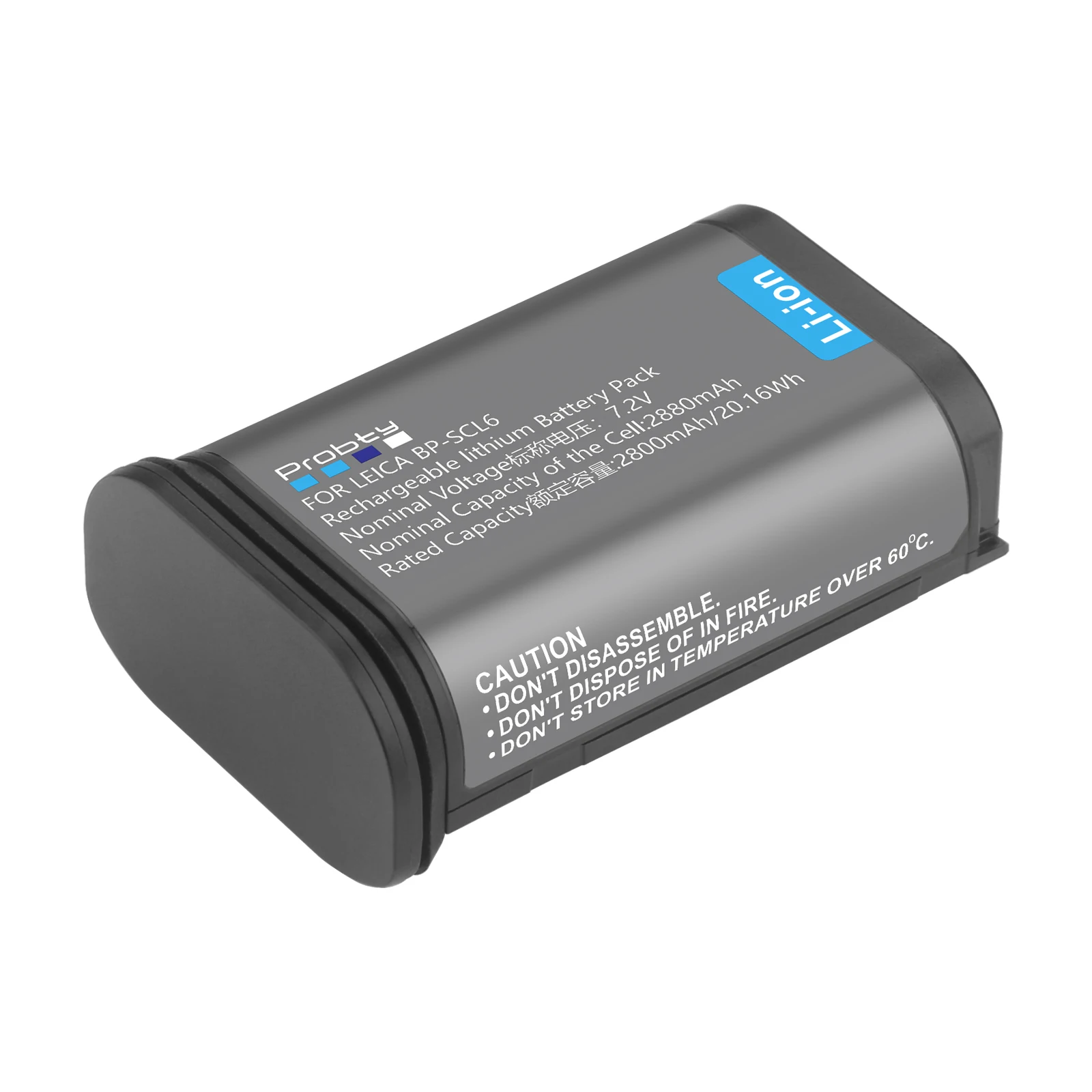 라이카 Q2 SL2 SL2-S Q3 SL3 SL3-S 43 카메라용 BP-SCL6 교체용 배터리