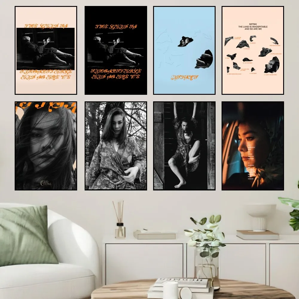 

Singer Mitski Miyawaki Poster Home Prints Wall Painting Bedroom Living Room Decoration Office