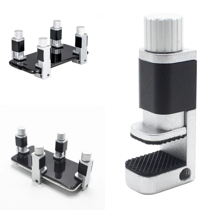 

Ergonomic Mobile Device Repair Clamp Fixture With Nonslip Rubber Pad Suitable For Screen Replacement And Frame Leveling 896C