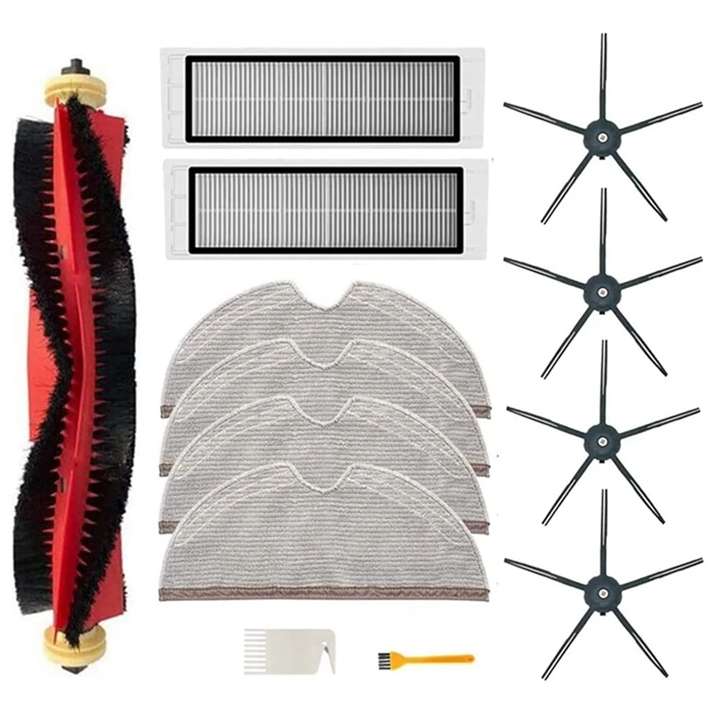 Xiaomi Roborock puro aspirador de pó, escova lateral principal, filtro Hepa, pano Mop, S6, S60, S65, S5 MAX, S6 MaxV