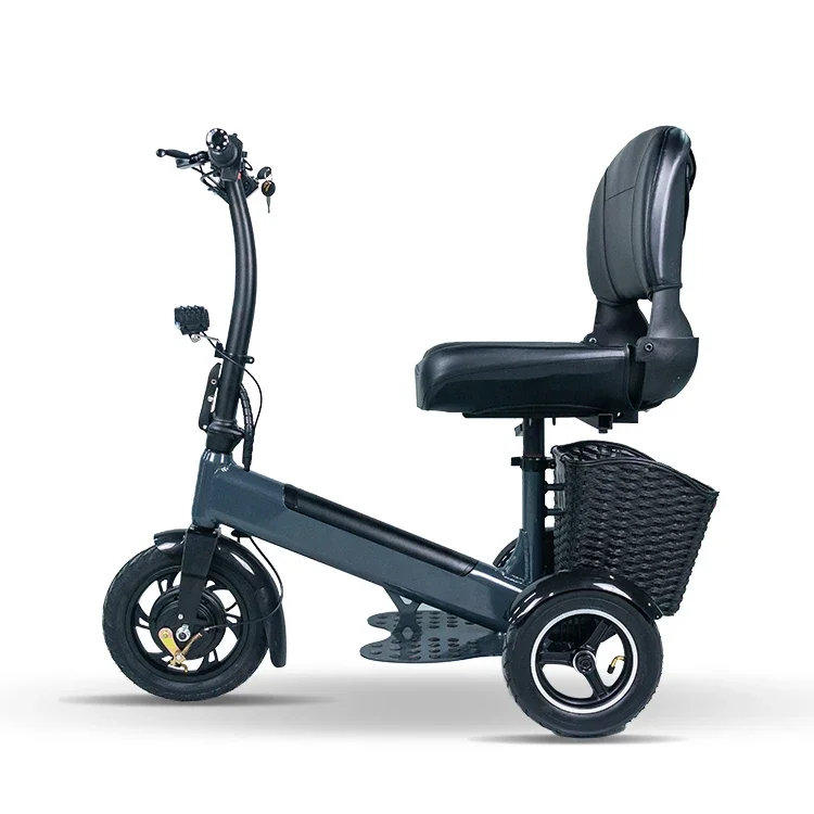 

SM-12 Pro Sit Electric Scooters with Basket for Elderly People 3 Wheel E-Tricycle