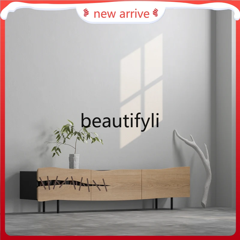 

D2520 Минималистичный журнальный цвет из массива дерева, видеошкаф для гостиной, минималистский стиль