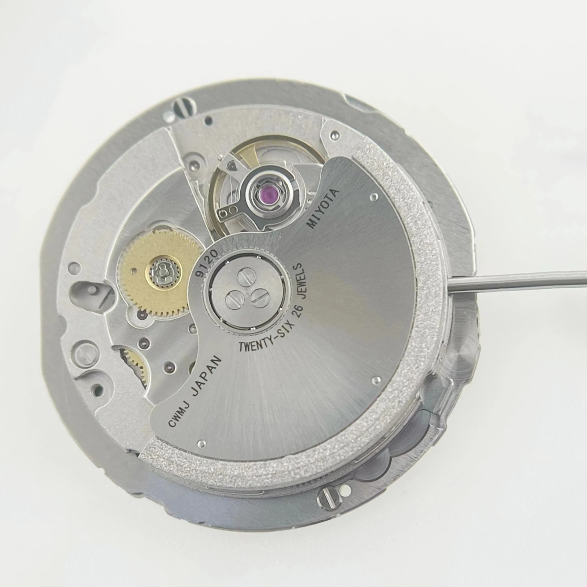 Giappone Originale Miyota 9120 Movimento 24 Gioielli Meccanico Automatico Movt Data 3H Odified Orologiaio Parti di Ricambio