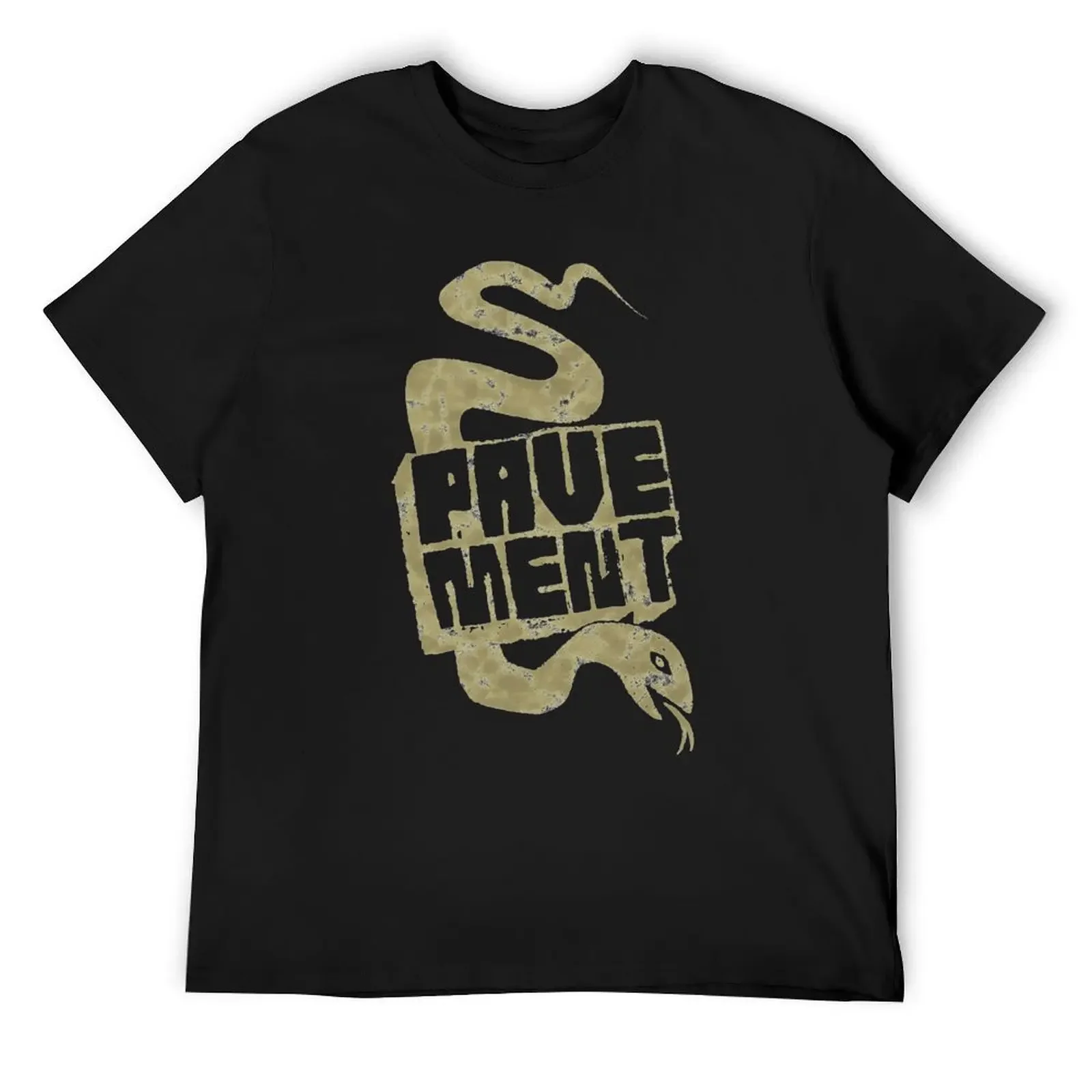 Pavement Snake T-Shirt tops anime t shirts oversizeds oversized mens graphic t-shirts big and tall