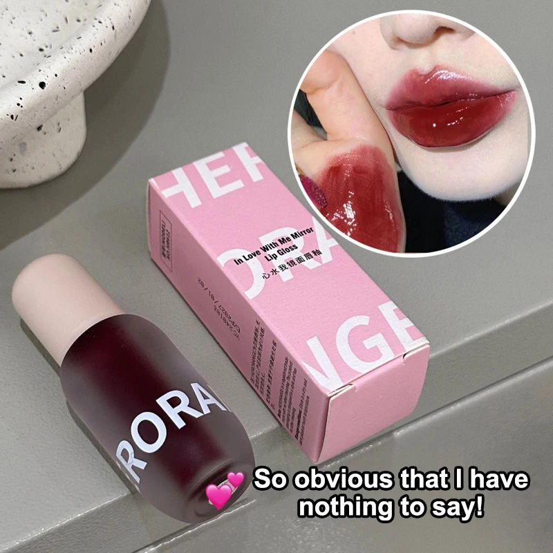 

Mirror Gloss Lipstick Lip Gloss Flowing Gloss Plumping And Hydrating Protectant Lip Plumping Moisturize Translucent Water Gloss