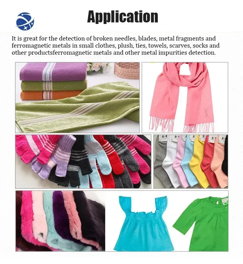 YunyiWholesale Sewing Industrial Flat Broken Metal Detector Table Needle Detector With Adjustable Sensitivity