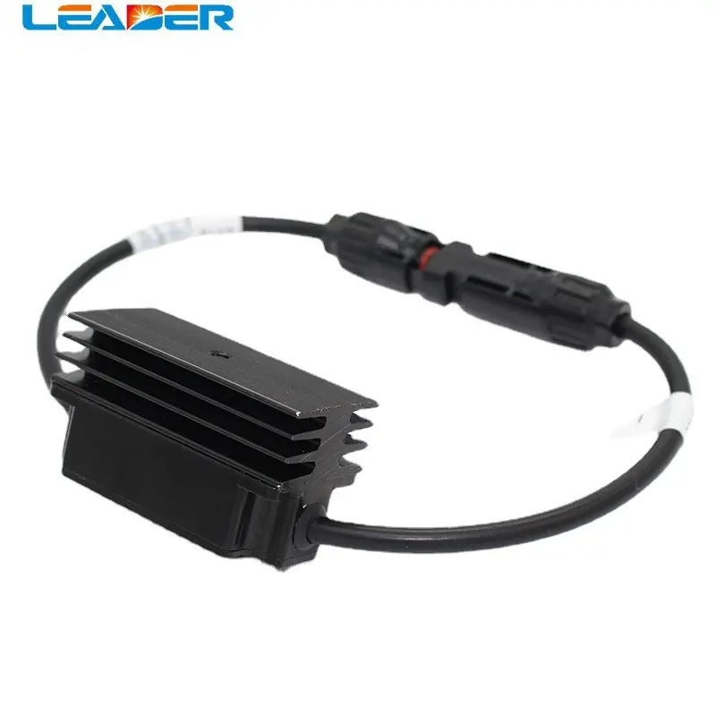 Leader 10 Pcs Outdoor Impermeável Diodo Conector 55amp Dc2000v pv Estilo Painel Solar em Linha Conector de Diodo Ip67 para Combiner Box