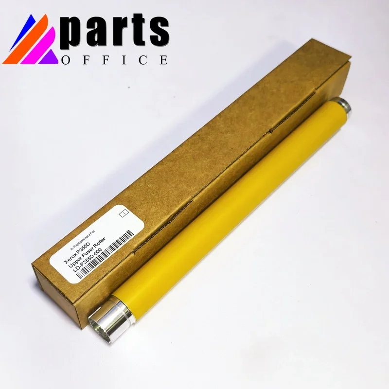 2pcs Grade A Compatible new For Xerox P355 P455 P 355 455 Upper Heater Fuser Roller