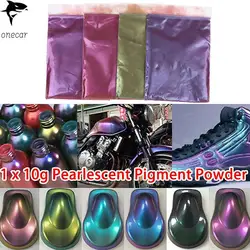 10g Chameleon Pigments Acrylic Paint Powder Coating Dye for Car Automotive Painting Decoration Arts Craft Nail Painting Supplies