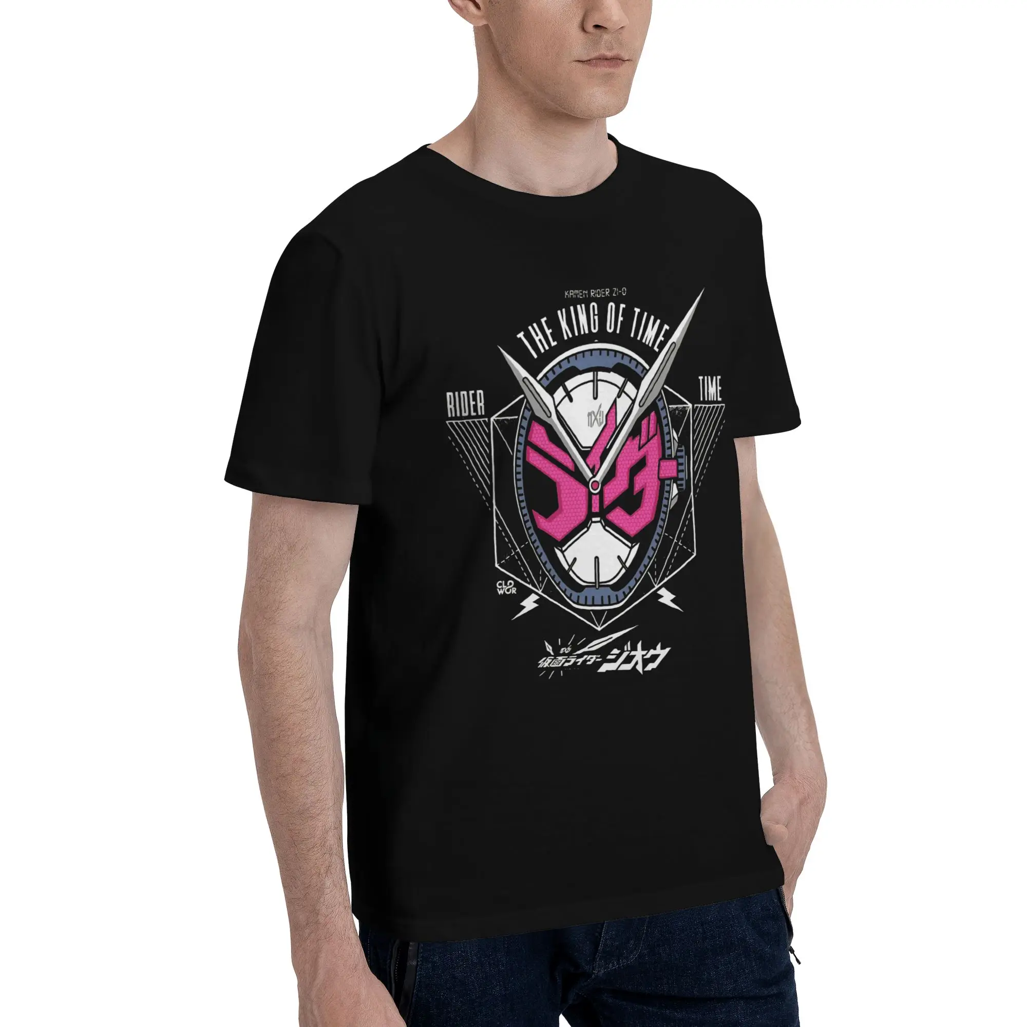 Zi o   The King of Time  Funny 100% Cotton T-Shirt Bandai Kamen Rider Tees Tops For Men