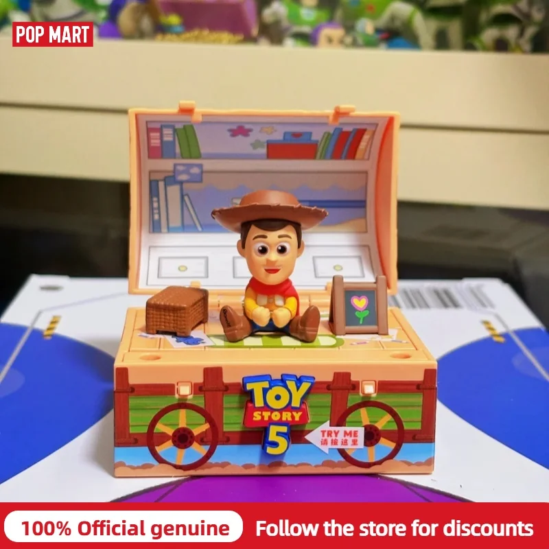 Genuine POPMART Pixar Toy Story 5 Blind Box Anime Figure Model