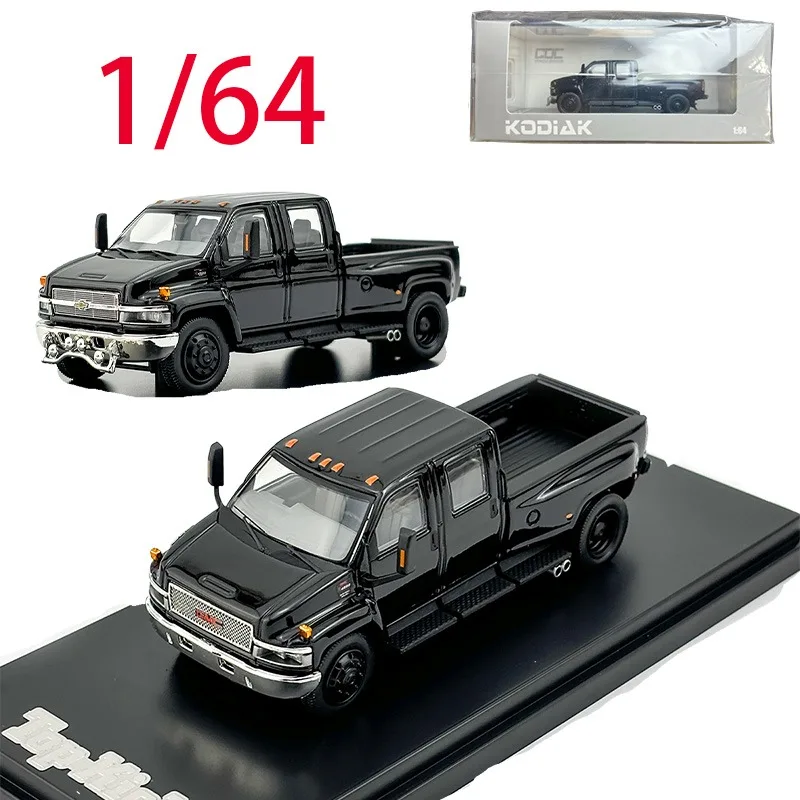 

GOC Diecast 1/64 Scale Chevrolet Alloy Car Model GMC Truck Play Vehicles Toys for Boys Original Box Medium duty Truck