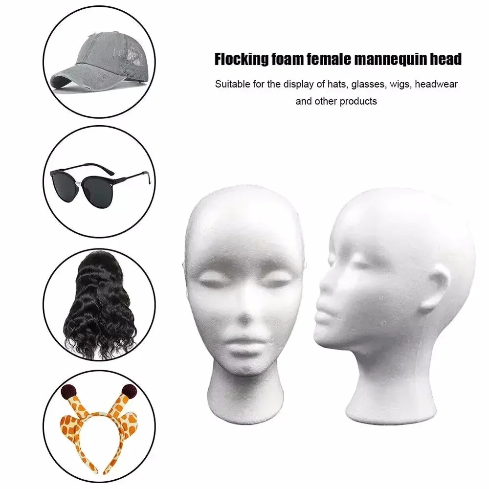 

1pDressmaker Mannequins for Boutique Wig Stand Realistic Mannequin Body Woman Mannequin Female Female Heads Wigs Storage Display