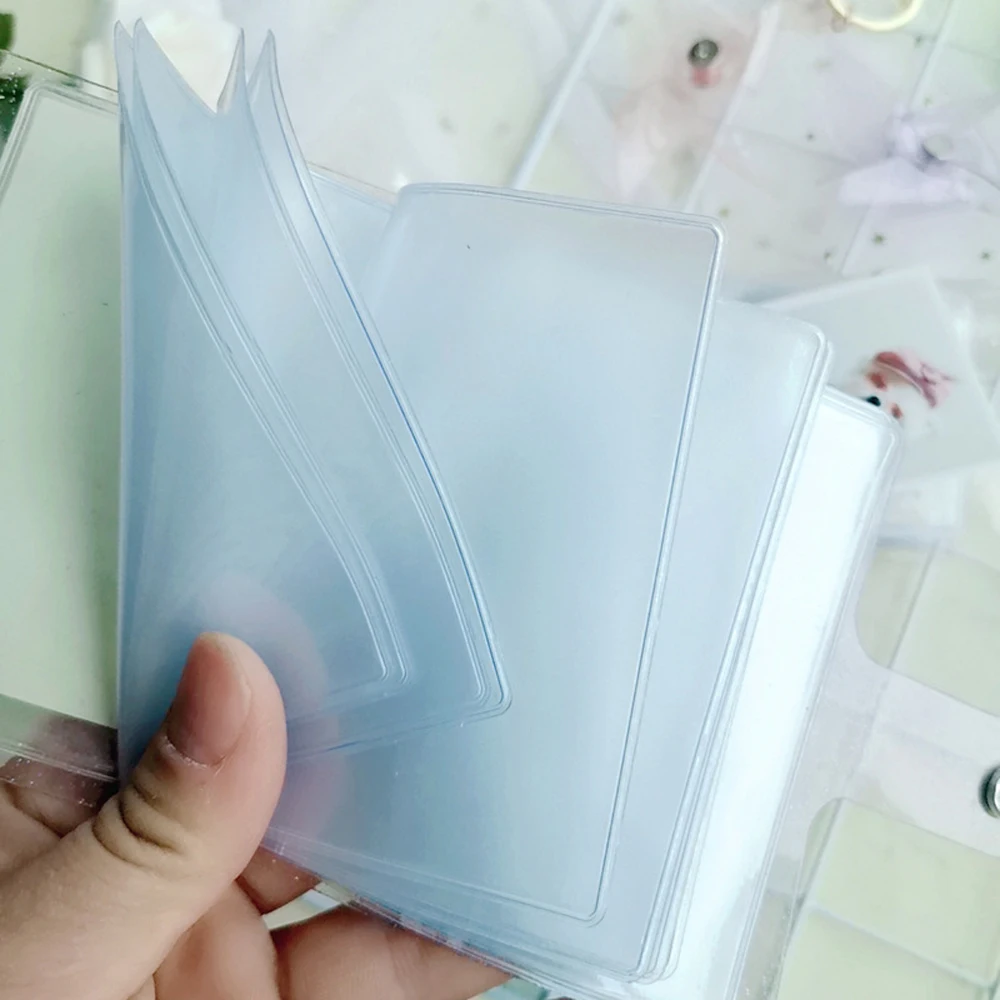 Cute 3 inches Jelly Color LOMO Cards Binders Albums Card Stock Instax Album Photo Album Mini Photo Album Card Holder