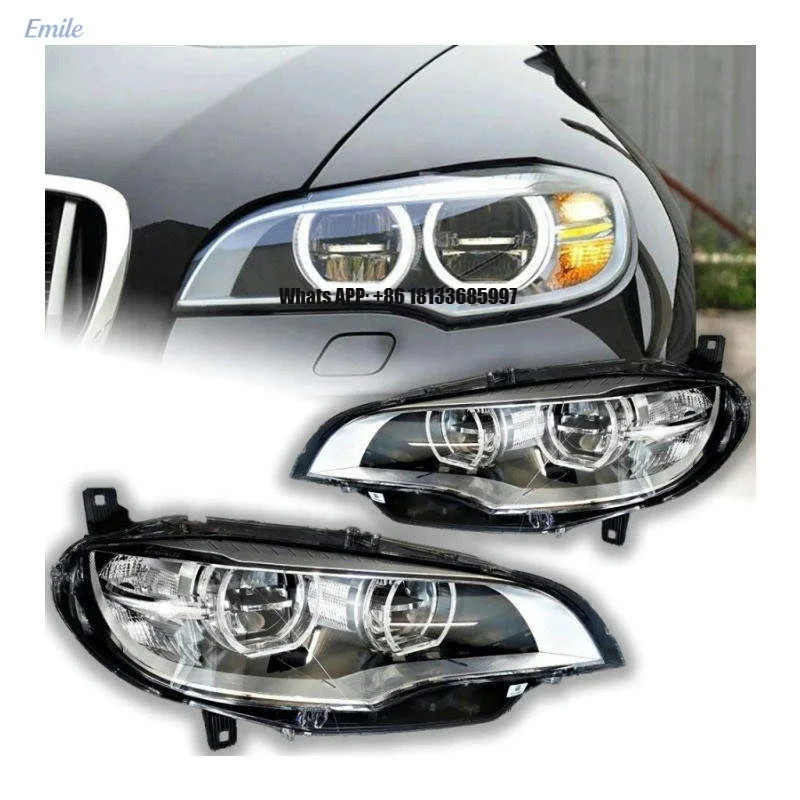 

For BMW X6 E71 Headlight 2011 2012 2013 2014 for BMW X6 E71 Accessories High Quality for BMW E71 X6 LED Headlights 63117277451