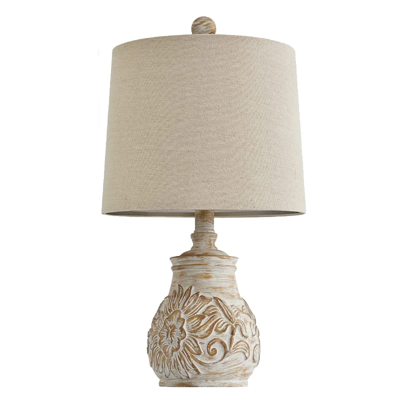 

Vintage desk lamp living room hotel home decoration iron acrylic E27 desk lamp