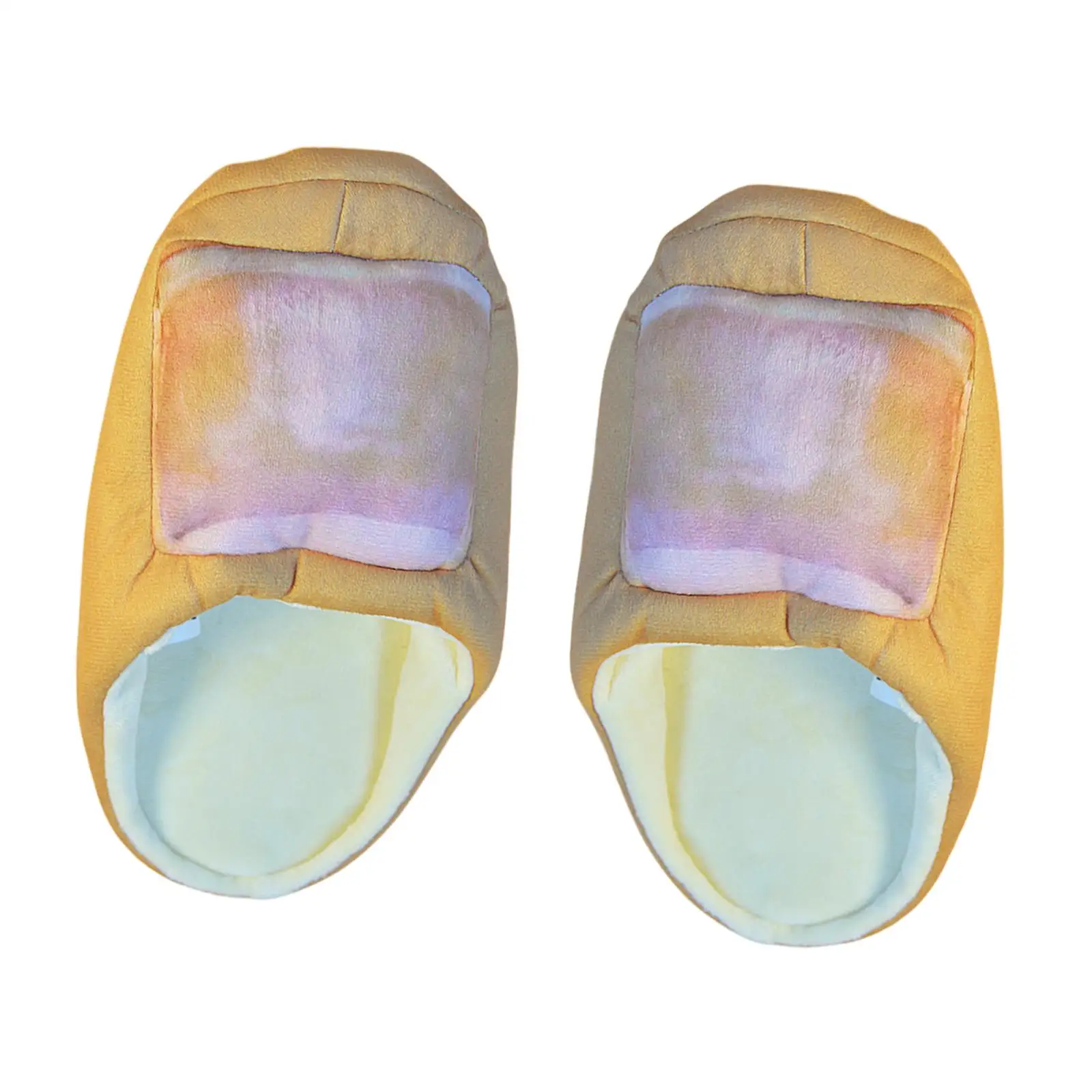 Thumb Shaped Big Toe Slides Non-slip Cartoon Plush Slippers Indoor House Shoes Funny Costume Accessories Party Gift for Adult