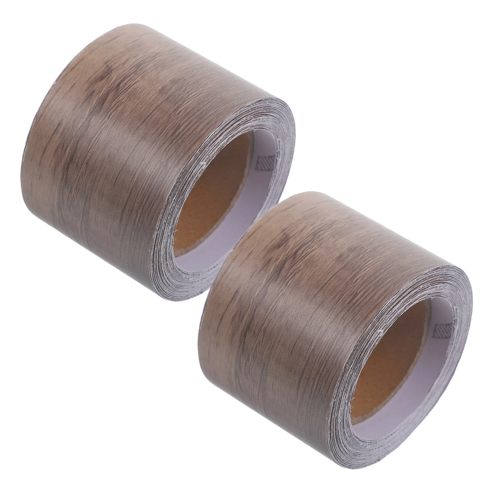 

2 Rolls Wood Grain Repair Tape 393X2In Self Adhesive Furniture Edging Strip For Tables Chairs Doors Floors Cabinet Banding Pvc