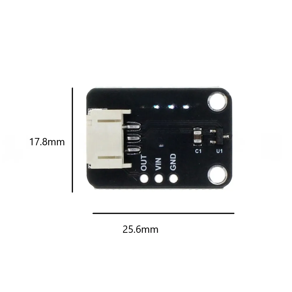 Compact Hall Effect Module Magnetic Sensor Magnetic Module DRV5032 Hall Sensor 1.6 A Operating Current For Security Sensors