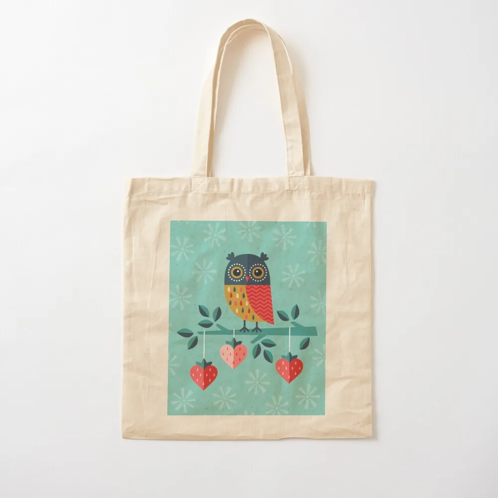 Owl Always Love You Tote Bag Women's shopper eco bag folding Fabric bag Big Canvas Tote