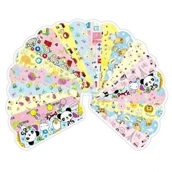 100pcs/120pcs Cartoon Band Aid Transparent Non-transparent Available Kawaii Plaster Wound Dressing Patch Adhesive Bandages