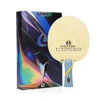 Placa inferior de paleta de tenis de mesa LOKI Kirin K5, placa inferior de entrenamiento avanzado de madera maciza de 5 capas