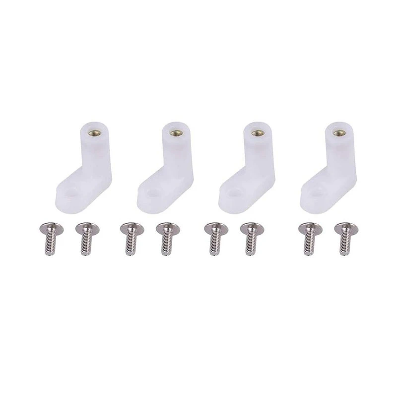 HFES 100, ножки для печатной платы, белые пластиковые L-образные ножки, используемые для фиксации пластиковых L-образных ножек материнской платы игровой консоли