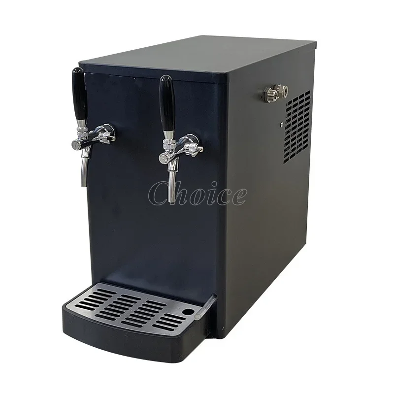 40L/H High Capacity Drink Cooler 1 Tap 2 Tap Draft Beer Keg Cooler Dispenser Machine