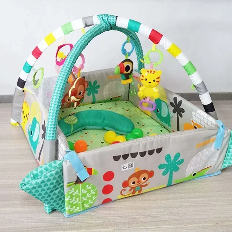 Baby Fitness Frame Kruipende Speldeken Multifunctionele Educatieve Matten Hek Kruipende Deken Baby Tapijt Verlichting Speelgoed