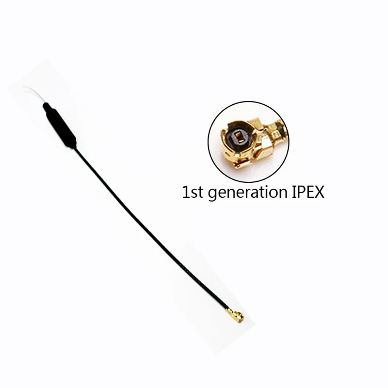 GWS 2.4g cavo wifi antenna a tubo di rame integrata ipex 1 4 guaina omnidirezionale ricezione e trasmissione connettore IPEX