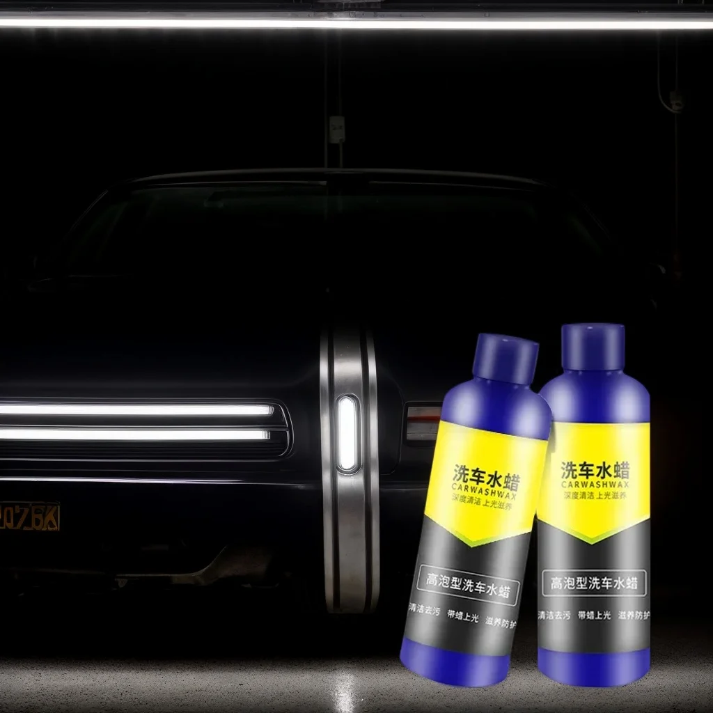 Líquido espumoso para lavado de autos, 2 uds., 100ml, limpieza profunda de automóviles y motocicletas con protección de barniz de cera (cuidado de automóviles y accesorios)