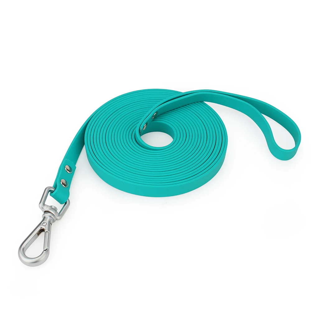 PVC Long Dog Leash, Waterproof, Small, Large, Big Pet Training Lead Rope, Durable Traction Line, Dog leash, Cat leash, 4.9m