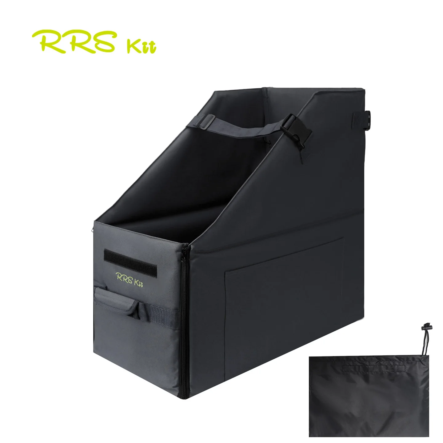 

Rrskit Folding Bicycle Loading Storage Box For Brompton 14-16 Inch Folding Bike Waterproof Dustproof Folding Thicken Storage Bag